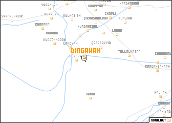 map of Dingāwah