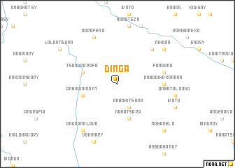 map of Dinga