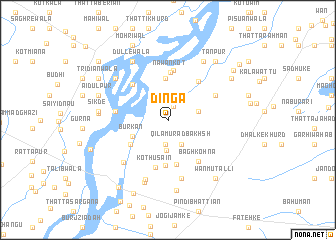 map of Dinga