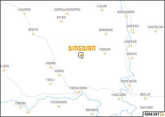 map of Dingdian