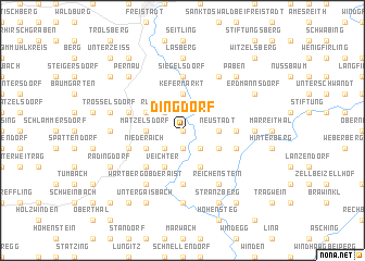 map of Dingdorf