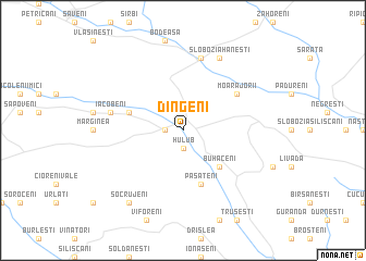 map of Dîngeni