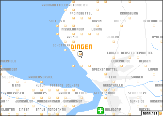 map of Dingen