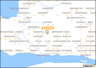 map of Dingen