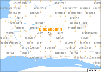 map of Dingerdonn