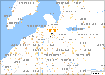 map of Dingin