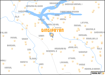 map of Dingi Pāyan