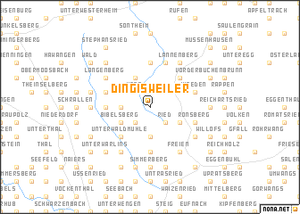 map of Dingisweiler