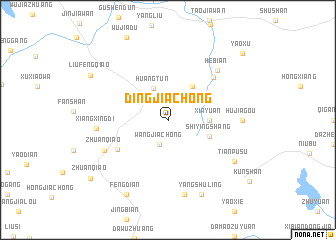 map of Dingjiachong