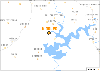 map of Dingler