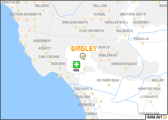 map of Dingley