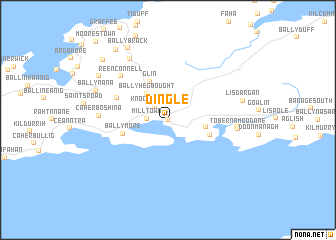 map of Dingle