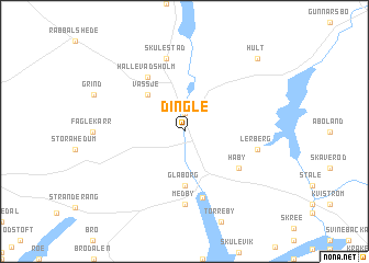 map of Dingle