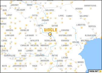 map of Dingle