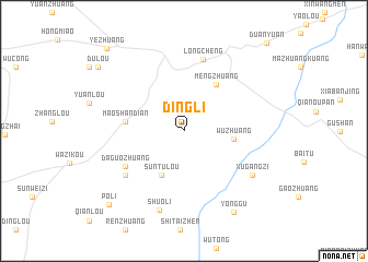 map of Dingli