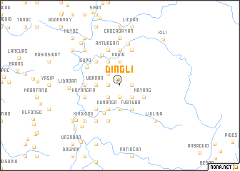 map of Dingli