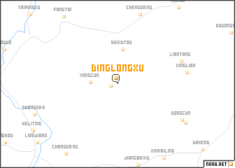 map of Dinglongxu