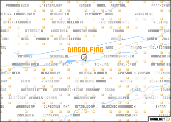 map of Dingolfing