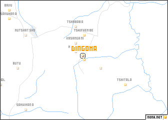 map of Dingoma