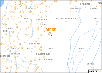 map of Dingo
