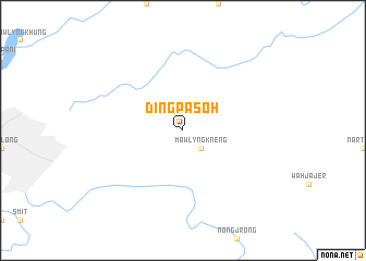 map of Dingpasoh