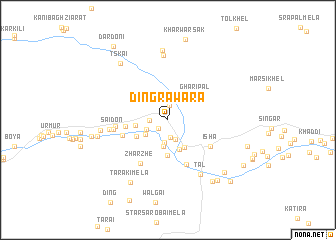 map of Dingra Wara