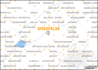 map of Dingsfelde