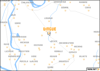 map of Dingue