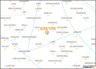 map of Dingying