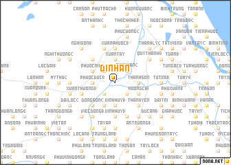 map of Ðinh An