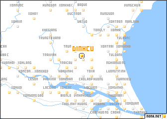 map of Dinh Cự