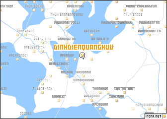 map of Dinh Ðiền Quảng Hữu