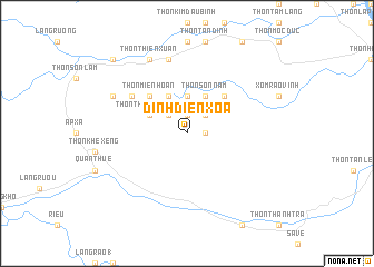 map of Dinh Ðiền Xoa