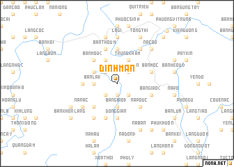 map of Ðinh Mán