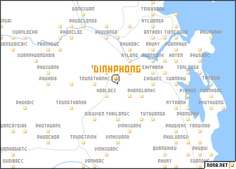 map of Ðinh Phong