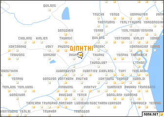 map of Dinh Thĩ