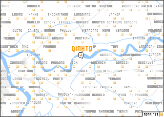 map of Ðình Tổ
