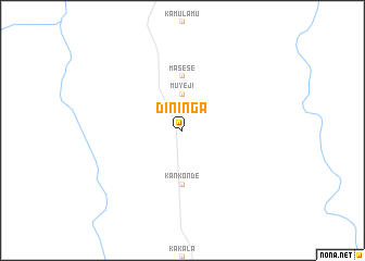 map of Dininga