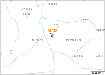 map of Diniz