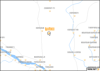 map of Dinki