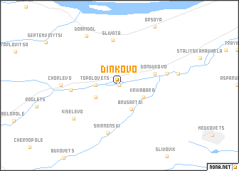 map of Dinkovo