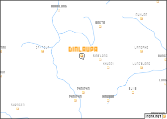 map of Dinlaupa