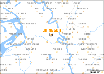 map of Dinmegon