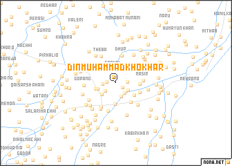 map of Dīn Muhammad Khokhar