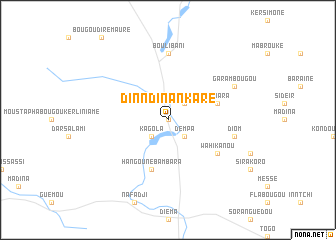 map of Dinndinankaré