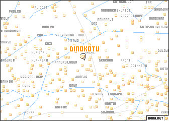 map of Dino Kotu