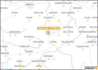 map of Dinombásion