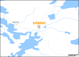 map of Dinorwic