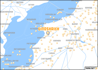 map of Dīno Shaikh