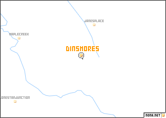map of Dinsmores